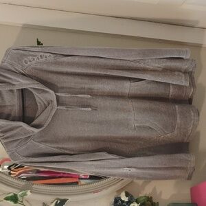 Calvin Klein Women's Cowl Neck Gray Sweater